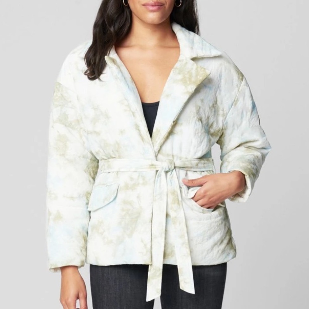 New BLANKNYC Quilted Wrap Jacket